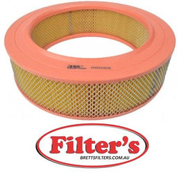 A31055 AIR FILTER   MERCEDES-BENZ  MERC Mercedes Benz 240D 2.4L 11/1976-1982 Air Filter   W123 Diesel 4Cyl  OM6 Mercedes Benz 300D 3.0L 3L 1977-12/1985  WCA747 W123 Diesel 5Cyl  OM