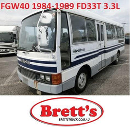 FGW40 1984- NISSAN UD CIVILIAN W40 1984-1989 FD33T 3.3L 6 SPEED  ATLAS CABSTAR CIVILIAN CONDOR  F22 / H40 1981-1992 F23 / H41 1991-2007 H42 1995-2007 F24 2007- H43 2007-  = REBADGED ISUZU ELF The H43 is also marketed as the UD Condor