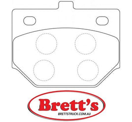 PN1032  DISC PAD SET NiBK JNBK FRONT KIT  DAIHATSU04491-87701 DAIHATSU04491-87701-000 DELPHILP198 FBLFP27 FERODOFDB159 FiTFP1033 JURID572111J KASHIYAMAD2012