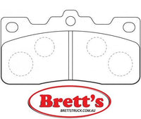 PN1074  DISC PAD SET NiBK JNBK REAR KIT   KASHIYAMAD2036 NISSHINBOPF-1016 NISSHINBOPF-1074 SBBP21074 SUMITOMOSN218P TOYOTA04466-22010 TOYOTA04466-22100 TOYOTA04466-30070 TOYOTA04492-22010