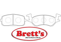 PN1134  DISC PAD SET NiBK JNBK FRONT KIT   TOYOTA04465-10160 TOYOTA04465-10170 TOYOTA04465-10180 TOYOTA04465-12280 TOYOTA04465-YZZAH TOYOTA04491-10030 TOYOTA04491-10040 TOYOTA04491-10041 TOYOTA04491-10050 TOYOTA04491-10060 TOYOTA04491-10070