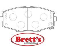 PN1141  DISC PAD SET NiBK JNBK FRONT KIT   FOR TOYOTA Soarer FOR TOYOTA Supra