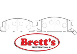 PN1218  DISC PAD SET NiBK JNBK FRONT KIT  BENDIX EUR572341B DAIHATSU04491-28380-000 DELPHILP739 FBLAFP158S FBLAFP322S FERODOFDB518 FiTFP0355 FMSI7246-D355 FMSI7246-D388 FMSID355 FMSID388