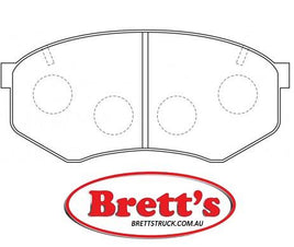 PN1246  DISC PAD SET NiBK JNBK FRONT KIT  FOR TOYOTA Cresta  Front Axle Brake Aug 88~Dec 95 1.8 L SX80  Front Axle Brake Aug 88~Dec 95 2.0 L GX81  Front Axle Brake Aug 88~Dec 95 2.0 L YX80 3Y-PU  Front Axle Brake Aug 88~Aug 93 2.4 L LX80