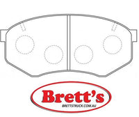 PN1246  DISC PAD SET NiBK JNBK FRONT KIT MAZDA H722-33-28ZA MAZDA HE21-33-28Z MAZDA HE21-33-28ZA MAZDA HE21-33-28ZB MINTEX MDB1210 MINTEX MDB1440 MINTEX MDB1577 MITSUBISHI MB238246 MITSUBISHI MB500464 MITSUBISHI MB618108 MITSUBISHI MR389500