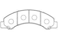 PN4464 DISC PAD SET NiBK JNBK FRONT REAR KIT FOR TOYOTA Toyo Ace Truck Front Axle Brake Jun 04~Oct 06 4.7 L XZU413 J05D-T  Rear Axle Brake Jun 04~Oct 06 4.7 L XZU413 J05D-T