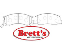 PN1273  DISC PAD SET NiBK JNBK FRONT KIT  TOYOTAAY040-TY045 TOYOTAV9115-0010 TOYOTAV9115-0022 TOYOTAV9115-0025 TOYOTAV9118-1038 TOYOTAV9118-1045 TOYOTAV9118-A038 TOYOTAV9118-A045 TRWGDB1195 TRWGDB3086 WVA21836