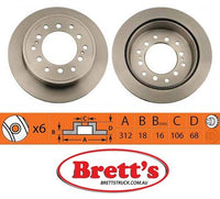 RN1216V DISC ROTOR NiBK JNBK REAR FOR LEXUS 4243160270 LPR T2000V LUCAS DF4484 Metelli 23-0972 MINTEX MDC1406 QH BDC5197 REMSA 6956.10 ROADHOUSE 6956.10 SB BR21140T SBS 1815204575