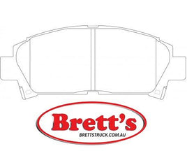 PN1362  DISC PAD SET NiBK JNBK FRONT KIT  TOKICOTN418 TOYOTA04465-12160 TOYOTA04465-17050 TOYOTA04465-20230 TOYOTA04465-20250 TOYOTA04465-20470 TOYOTA04465-20510 TOYOTA04465-2B020 TOYOTA04491-12590 TOYOTA04491-17160