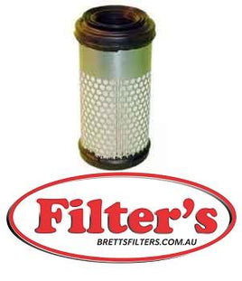 A0512  AIR FILTER OUTER KUBOTA Tractors B7510DT; B7510HSD B7510DT, B7510HSD w/D1005-E Eng. KUBOTA Tractors B7610HSD B7610HSD w/D1105-E Eng. KUBOTA Tractors B7800HSD B7800HSD w/V1505-E Eng. KUBOTA Tractors F2560 F2560E Mower w/D1105-FM Eng.
