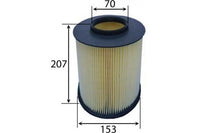 A0457 AIR FILTER MAZDA Mazda 3 Air Supply Sys Jan 09~Nov 13 1.6 L BL Y6  MAZDA Mazda 5 Air Supply Sys Jun 10~ 1.6 L CW Y6  VOLVO C30 Air Supply Sys Oct 06~ 1.6 L MK B4164S3 KW:74