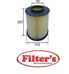 A0457 AIR FILTER MAZDA Mazda 3 Air Supply Sys Jan 09~Nov 13 1.6 L BL Y6  MAZDA Mazda 5 Air Supply Sys Jun 10~ 1.6 L CW Y6  VOLVO C30 Air Supply Sys Oct 06~ 1.6 L MK B4164S3 KW:74
