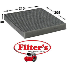 AC8503 CABIN AIR FILTER ACURA CDX Cabin Jan 16~ 1.5 L SUV L15B9  HONDA HR-V Cabin Jan 15~ 1.5 L RU1 L15Z  HONDA Jazz Cabin Jan 14~ 1.3 L GK3 L13B  Cabin Jan 14~ 1.5 L GK5 L15B