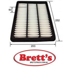 A25005 AIR FILTER MAZDA CX5 AC Delco    ACA266 AZUMI    A25005 Blue Print    ADM52265 BOSCH    F 026 400 165 FSA    FA17870 Jakoparts    J1323065 MAZDA    SH01-13-3A0A VIC    A-479V WESFIL    WA5257 SAKURA FA17890 A-17890 A17890 FA-17890
