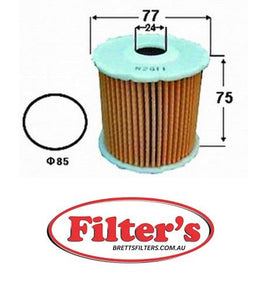 OE22205 OIL FILTER  AZUMI  DONALDSON P502431 FILTRON OE669 FSA EO1802 JS O205J MAHLE/KNECHT OX 192D MANN-FILTER HU8191X MAZDA 1N07-14-302 MAZDA 1N12-14-302 MAZDA AY11-0N-S001