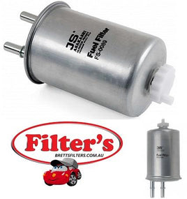 FS0089 FUEL FILTER Ssangyong    Musso 2.9L TD    07/04-on    Sport. Turbo Diesel. 5Cyl. OM662. DI. SOHC 10V. Ssangyong    Rexton RX270 2.7L  XDi    04/04-04/08    Y220  Stavic 2.7L XDi    2005-on    A100