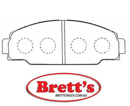 PN1212 DISC PAD SET NiBK JNBK FRONT KIT AKEBONO A-217K AKEBONO A-269K AKEBONO AN-217K AKEBONO AN-269K Asuki AF-2059 BENDIX AUS DB1126 BENDIX EUR 572365B BENDIX EUR 572366B DAIHATSU 04465-25020 DELPHI LP607 DELPHI LP988 FBL AFP160 FBL AFP533