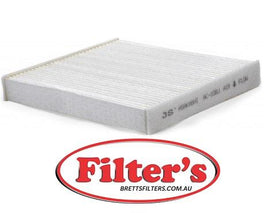 AC109J CABIN AIR FILTER FOR TOYOTA HIACE 2.5L 2.7L 2005- WACF0076 87139-26010 8713926010 CAC-11180 CAC11180 AC109J AC109 AC109C AC21109 AC21109C