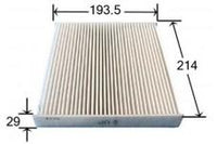 AC108J CABIN AIR FILTER  FOR MITSUOKA NOUERA 6-02 Cabin Jul 07~Jul 14 1.8 L ZRE142 2ZR-FE   PERODUA Alza Cabin Mar 09~ 1.5 L 3SZ-VE  SUBARU DEX Cabin Jul 08~Jun 12 1.3 L M401F K3-VE  Cabin Jul 08~Jun 12 1.3 L M411F K3-VE