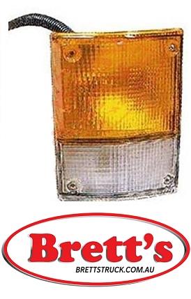 15420.503 LH LEFT HAND FRONT BLINKER LAMP LIGHT FOR TOYOTA COASTER 1983-1993 HB30 COASTER 2H 6 CYL 4.0L 1986-1990 TOYOTA HZB HZB30 COASTER 1HZ 6 CYL 4.2L 1990-1993 TOYOTA RB RB20 81521-90B00 81520-90B06
