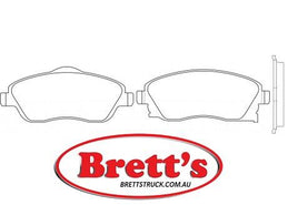 8DB 355 018-511 DISC PAD SET FRONT WITH ACOUSTIC WEAR WARNING DB1471 GDB1570 8DB355018-511