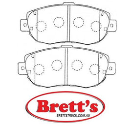 8DB 355 010-151 DISC PAD SET FRONT WITH ACOUSTIC WEAR WARNING FOR DB1395 GDB3235 8DB355010-151