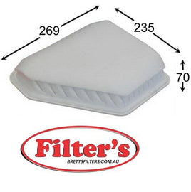 ZZZ A1517 AIR FILTER FOR AZUMIA21517 HENGST FILTERE897L JAPANPARTSFA-262S NIPPARTSN1322109   FA3314 A3314 FA-3314 A-3314 FOR TOYOTA17801-0R030 TOYOTA17801-26020