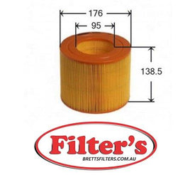 A0451 AIR FILTER   A44162 Saab 9-5 1.9L TiD 2005- Diesel 9-5 2.0L  2.3L, 3.0L V6 1997-2008 Petrol. B205E,EEM,B235E,EEM,LEM,R,REM,B308E,EEA.  Saab 9-5 2.2L TiD 2001-2005 WA5003