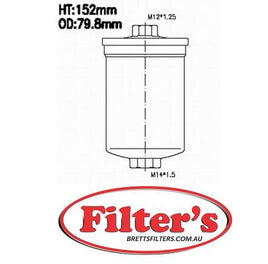 FS2011 FUEL FILTER   VOLVO CARS 740 2.3L - 1985-1992 VOLVO CARS 760 2.8L V6 - 1988-1990 VOLVO CARS 780 MOST MODELS - 1988-1990 VOLVO CARS 940 2.0L / 2.3L - PETROL - B234F - 1988-1998 VOLVO CARS 960 2.0L / 2.5L / 3.0L - PETROL - 1990-1997