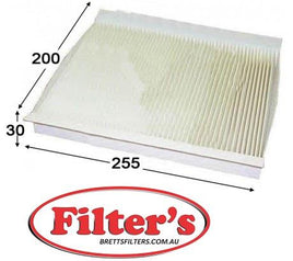 AC0112  CABIN AIR FILTER   CITROEN Xantia Estate Cabin Dec 99~Jun 04 1.6 L NFZ(TU5JP) KW:65 Cabin Sep 00~Jun 04 1.6 L TU5JP KW:70 Cabin Mar 04~ 1.6 L DV6TED4 KW:80 Cabin Sep 05~ 1.6 L DV6ATED4 KW:66