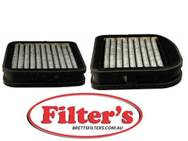 AC31103SET CABIN AIR FILTER SET  MERCEDES-BENZ S-Class : S 65 AMG Cabin Dec 03~Oct 05 6.0 L W220 M 275.980 KW:450   AZUMI AC31103CSET AC31103 AC31103C AC31103SET MANN-FILTER CU220002 MANN-FILTER CUK220002 MERCEDES 210.830.02.18