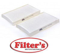 AC11001SET CABIN AIR FILTER SET  AZUMI    AC11001SET AC11001  HYUNDAI    97133-2E950 971332E950 HYUNDAI    97133-2E960 971332E960 MANN    CU 20 005-2 SAKURA     CU200052 CU20005 971332E950 WACF0145 RCA269 RCA269P