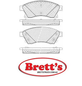 8DB 355 015-241 DISC PAD SET FRONT WITH ACOUSTIC WEAR WARNING DB1989 GDB1847 8DB355015-241