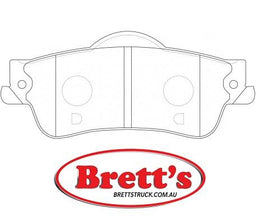 DB1766PM DISC PAD SET REAR HOLDEN COMMODORE VE 2006- ADB1766 DB1766 FMSI 8462-D1352 HOLDEN 92193454 NiBK PN0832 TRW GDB7716