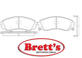 8DB 355 013-541 DISC PAD SET FRONT WITH ACOUSTIC WEAR WARNING DB1940 GDB3448 8DB355013-541