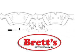 DB2048EU  DISC PAD SET FRONT MERCEDES-BENZ E280 E500 GL320 GL350 GL500 ML280 ML300 ML320 ML350 ML500 ML63AMG R280 R300 R320 R350 R500 R63AMG DB2048 DB2048PM EU2048 ADB2048