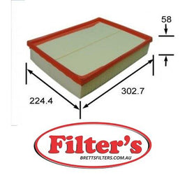 A0317 AIR FILTER LANDROVER DISCOVERY 111 III 3 V8 4.4L V6 4.0L 4L SERIES 3 2005- PHE000112 A-19810 49112 FA-19810 A1603 PHE000112 AF1404 WA5124 C31196