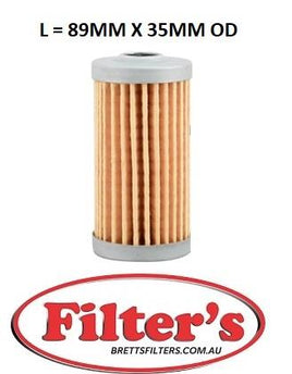 FE0070 P502135 FUEL FILTER CARTRIDGE IHI  YANMAR 10599155710  105991-557810 F5204 F-5204 P502135 FF5410 AMC: FE29030 - EXMAN: FE29030 -  FLEETGUARD: FF5410 - SAKURA: F5204 - F-5204 SURE FILTER: SFF1059 - VMC: FF502135 -  P502135 YANMAR: 10599155710