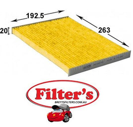 BIO AC207B Cabin Air Filter Biofunctional CABIN AIR FILTER AC Delco ACC35 AZUMI AC22207 BALDWIN PA4334 FILTRON K1255 FSA CAC1810 JAPANPARTS FAA-NS10 MAHLE/KNECHT LA396 MANN-FILTER CU1936 NISSAN 27277-1VA0A NISSAN 27277-EN000 NISSAN 27277-EN025