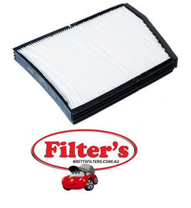 AC9204 CABIN AIR FILTER  CABIN AIR FILTER CU26451 CU2645/1 RCA123P / 96207420 CA-2912 RCA123 96207423 WACF0031  DAEWOO LEGANZA LEGANZA 2.0L & 2.2L 1997-ON   DAEWOO  LEGANZA  2.0L, 2.2L  MPFI DOHC16V  7/97-1/04