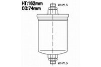 FSP14019 FUEL FILTER  CATERPILLAR 043-0806  0430806 FLEETGUARD FF2245 GUR GFI21022 JS JB2019  KAYSER AK 11-K    AK11K LUCAS F158 MANN-FILTER WK83011 WK830/11 NIPPARTS J1330400