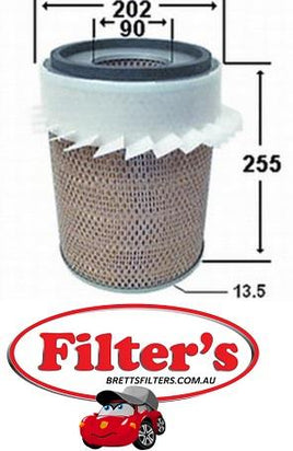 A261J AIR FILTER HINO17801-1491 17801-1560  15049011B  4509010 HITACHI4519010 HITACHID911517  X4509010 HITACHIXD911517 ISUZU1-14215132-1 1-421513-2 6-07222140-0 9-14215006-0  9-14215132-0  9-14215175-0