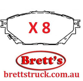 11522.306  FRONT OR REAR DISC PAD SET FEC71 815 EURO 5 2011- MITSUBISHI/FUSO CANTERFEB71 815 EURO 5 2011-  FEC81 715 EURO 5 2011- MITSUBISHI/FUSO CANTERFEC91 918 EURO 5 2011-  FEB51 615 EURO 5 2011- ML252415 MK585740 3G5034