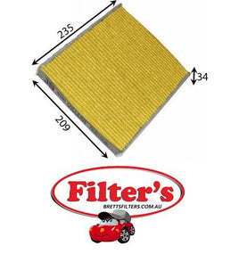 BIO AC0109B Cabin Air Filter Biofunctional AC0109 CABIN AIR FILTER   RCA207MS MANN-FILTER CUK2440 SAKURA CAC-19160 MANN-FILTER FP2440 FP-2440 SAKURA CAV-19160 CAV19160