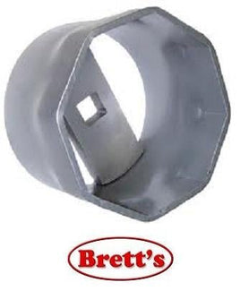 BP1902 60MM 2"3/8 1/2" DR SQ 76325 6 SIDE WHEEL BEARING AXLE WRENCH HUB NUT LOCKNUT LOCK NUT SOCKET SOCKETS  71202  STANLEY EUCLID E-1902 E1902 T04-1902 1902 BTP76325 76325