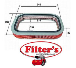A826J AIR FILTER MAHLE/KNECHT    LX 883 LX883 MANN    C3534 MICRO    AV43 MOBILFILTER    MA4356 MOTORCRAFT    FA1095 PUROLATOR    A34356 RYCO    A1237 SAKURA    A1609 A-1609 FA1609 FA-1609 SERVICE    AF-4356 WESFIL WA808 VALVOLINE    A665   A826V