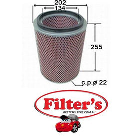 A270J  AIR FILTER ALL NPR NKR NPS  ISUZU  FILTER; ACL  92956403 94 - ON NPR / NPS / NQR / NKR 4BE1 / 4HF1 / 4HG1 NON TURBO / 4JH1 / 4JG2 REAR MOUNTED