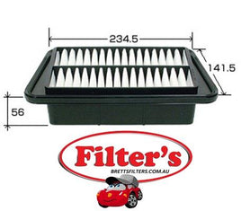 A973J AIR FILTER MAZDA Scrum Air Supply Sys Apr 13~ 0.66 L DG64V K6A  Air Supply Sys Sep 05~ 0.66 L DG64V K6A-T  Air Supply Sys Sep 05~ 0.66 L DG64W K6A-T