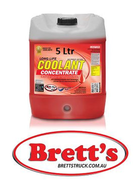 HT9010-005 5 LTR RED LONG LIFE COOLANT CONCENTRATE HITEC OIL 5L  Benefits of using Hi-Tec Long Life Red  in most OEM diesel  petrol engines allowing one coolant to be inventoried.  The product lasts up to 3 times as long