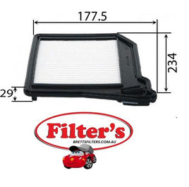 A977J  AIR FILTER  MAZDA Flair Air Supply Sys Jun 13~Mar 17 0.66 L MM32S R06A-T  NISSAN Moco Air Supply Sys Feb 11~ 0.66 L MG33S R06A-T  SUZUKI MR Wagon Air Supply Sys Jan 11~ 0.66 L MF33S R06A-T